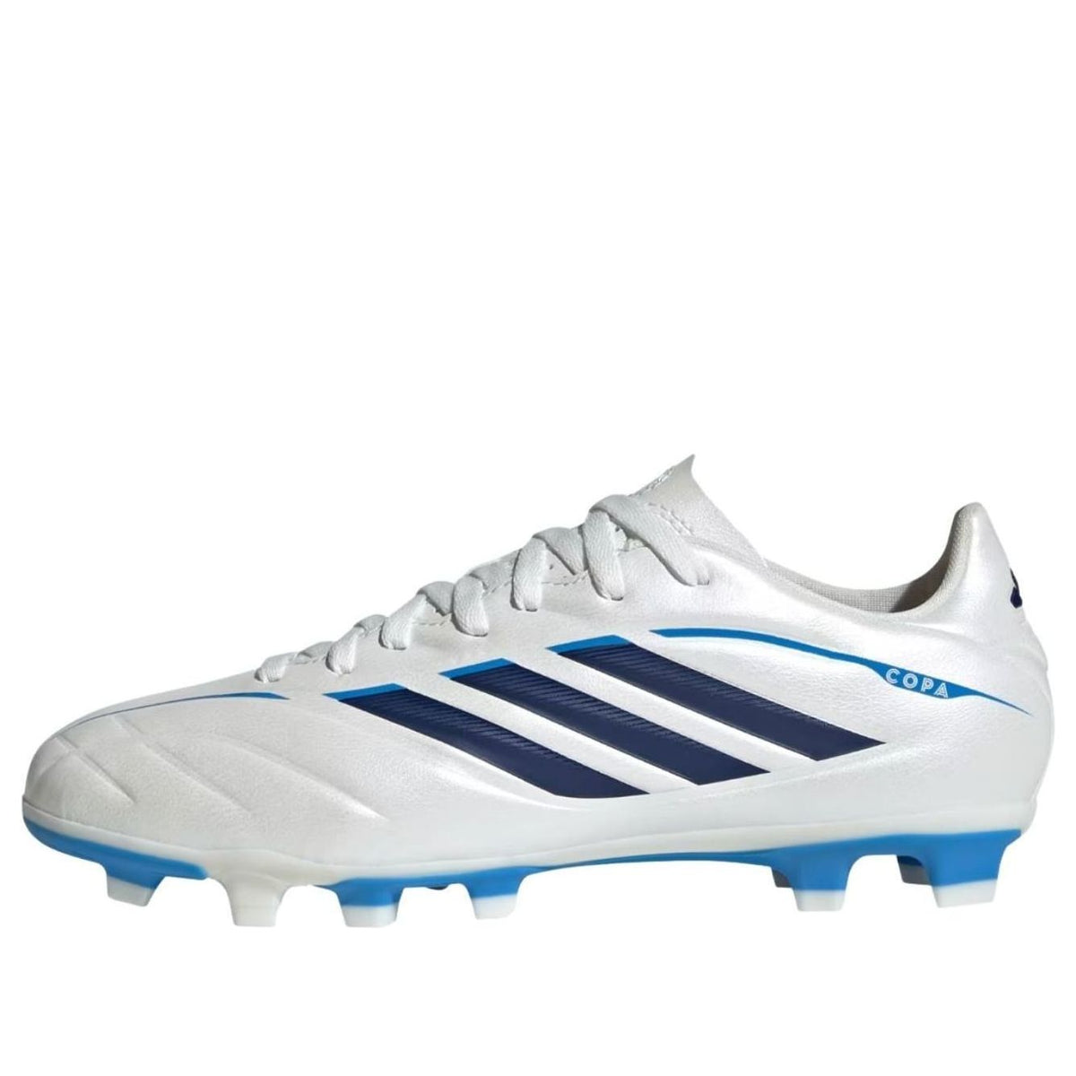 (GS) adidas Copa Pure IV Club FG/MG 'Zero Metallic Dark Blue Lucid Ray Blue' KI3113 - adidas Professional Edition