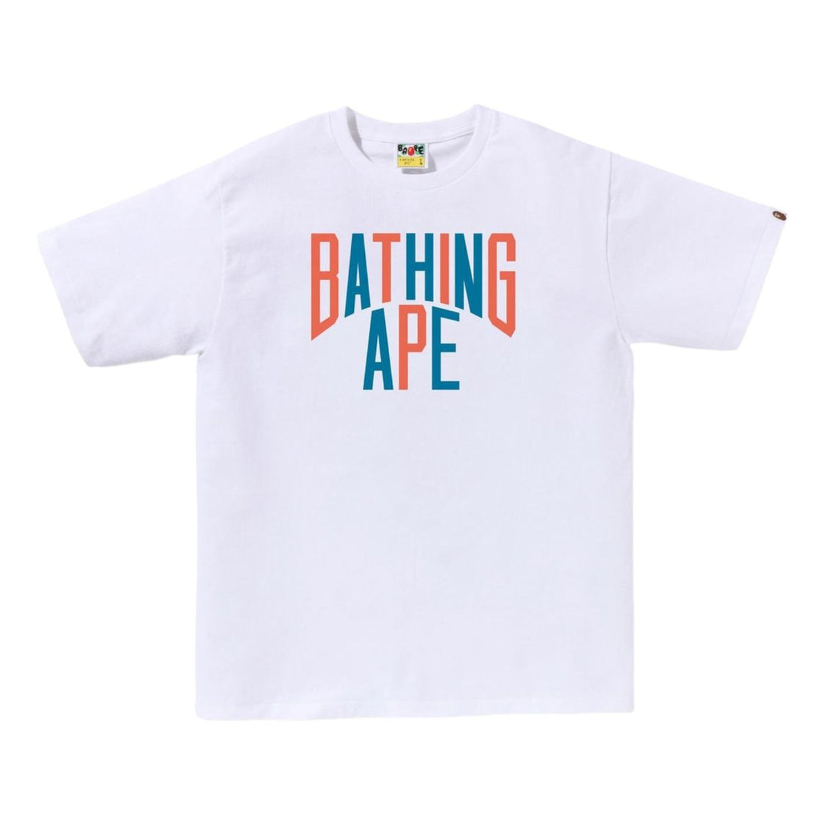 A Bathing Ape Color NYC Logo T-Shirt 'White' 2023 1J30-110-020-WHT