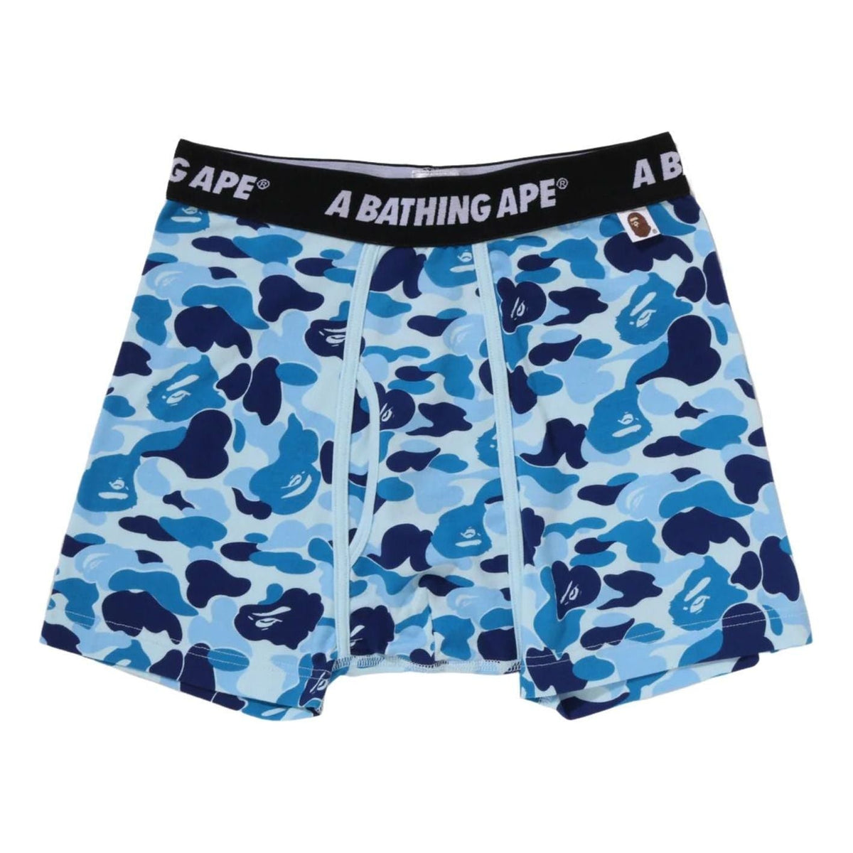 A Bathing Ape Abc Camo Trunks M Underwear 'Blue' 0ZXUWM002831QBLX