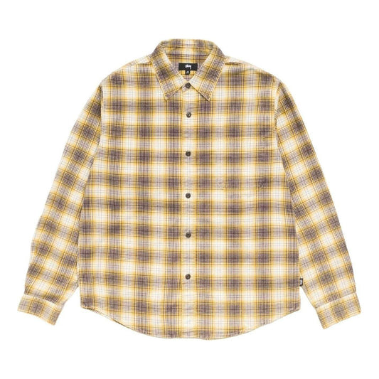 Stussy Dax Printed Shirt 'Gold' 1110402-GOLD - Stussy Professional Edition