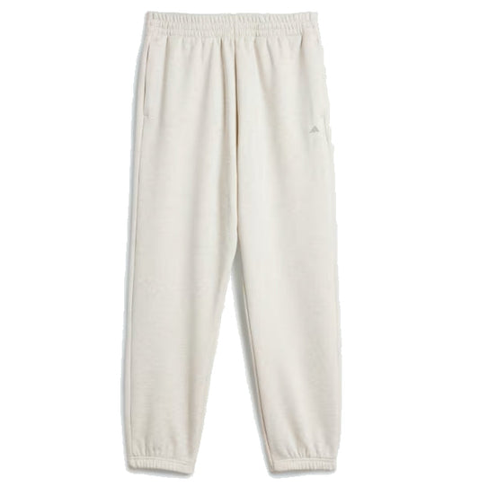 adidas Basketball Fleece Joggers Asia Sizing 'White' IW1630