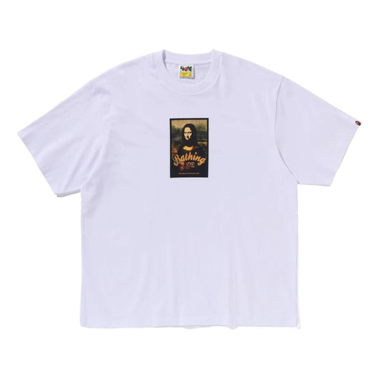 A Bathing Ape Art Print Relaxed Fit Tee 'White' 1K30-110-336-WHITE
