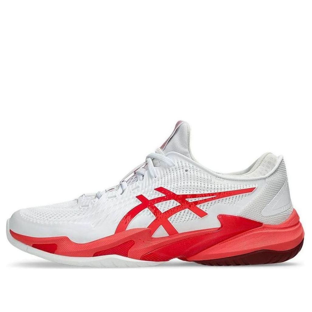 ASICS Court FF 3 Novak 'White Electric Red' 1041A522-966