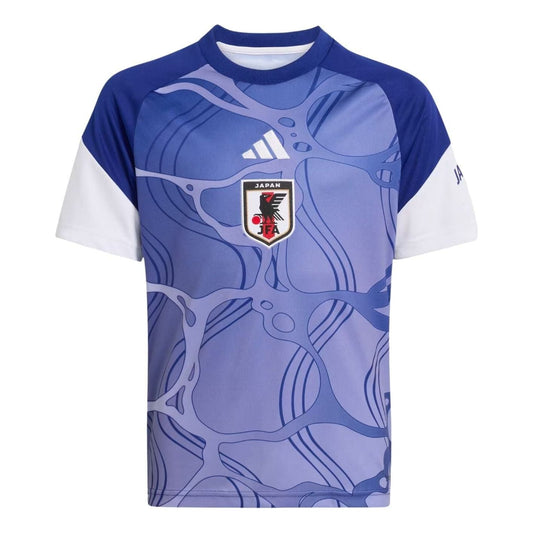 (GS) adidas Japan National Team 2026 Home Replica Pre-Match Jersey 'White Japan Blue' JZ9707