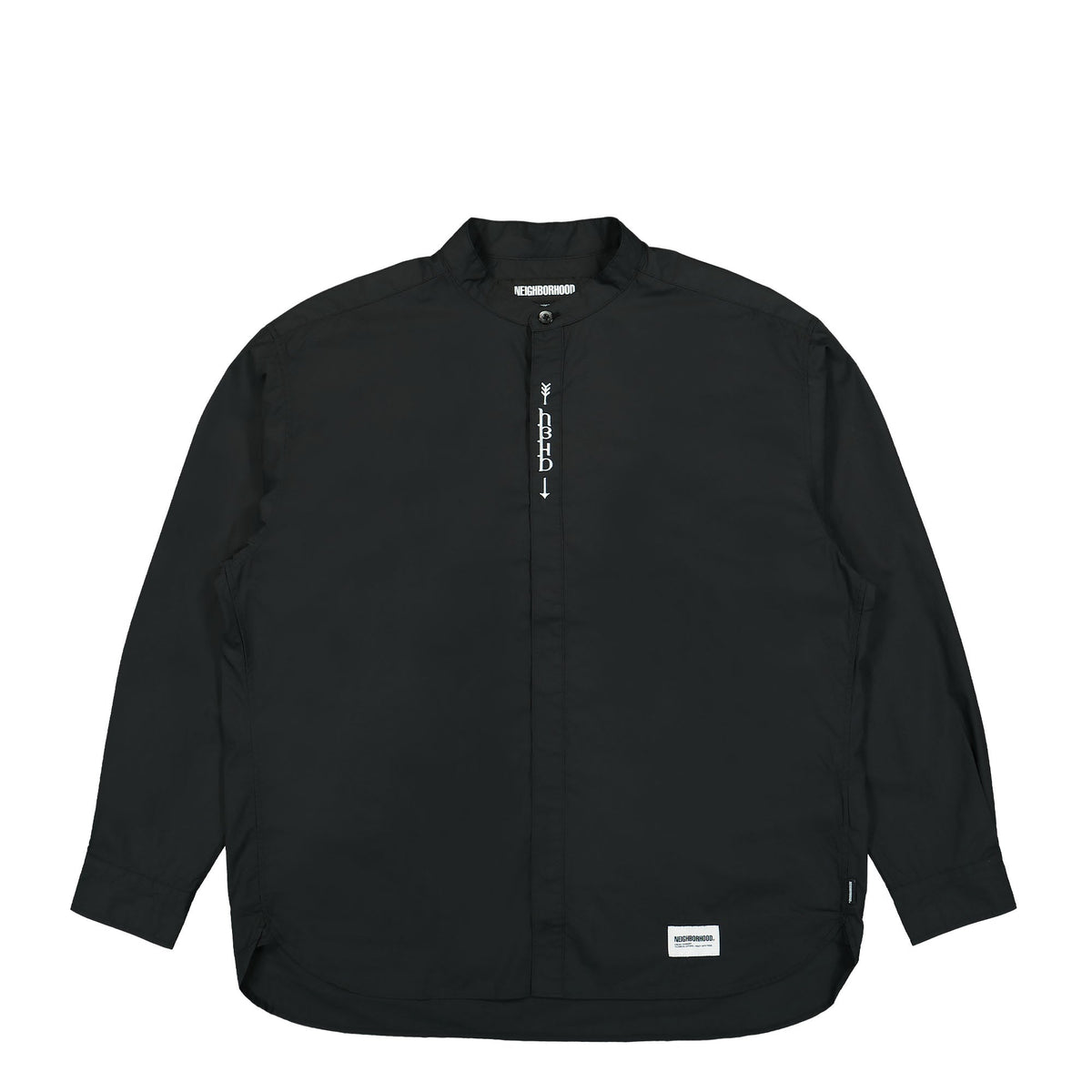Bandcollar LS Shirt