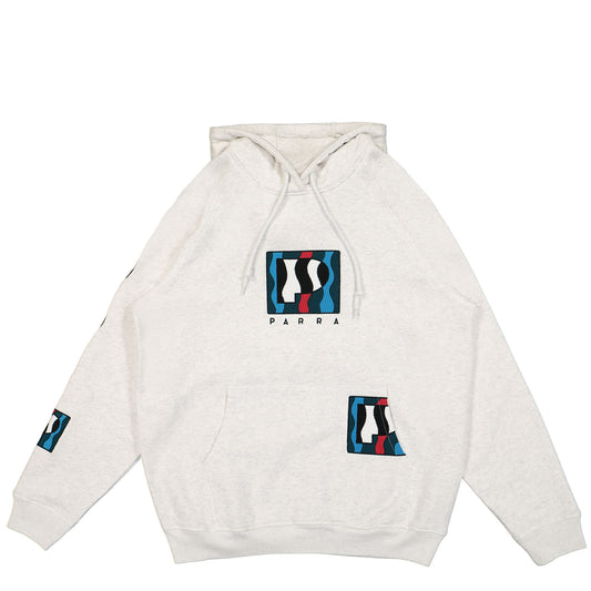 Zebra Striped P Hooded Sweatshirt