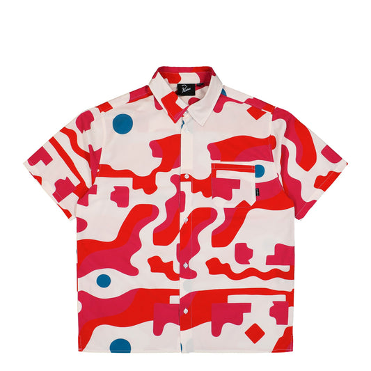 Abstract Mountain Short Sleeve Shirt