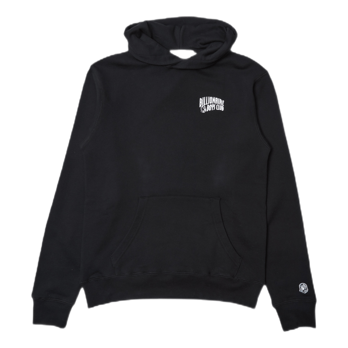 Small Arch Logo Popover Hood Black