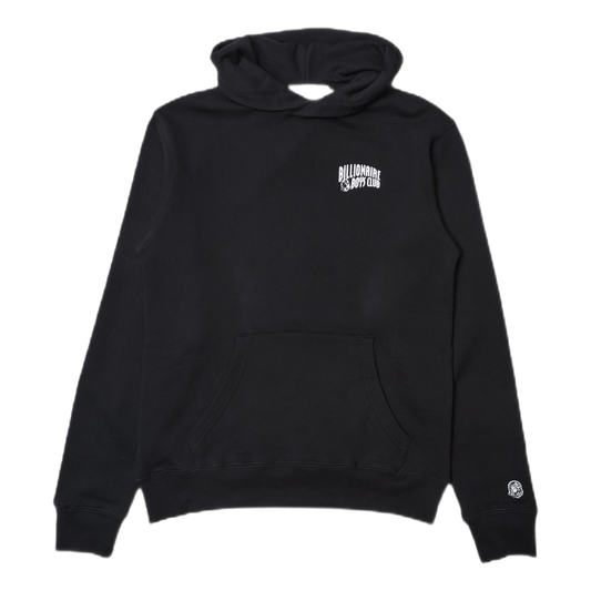 Small Arch Logo Popover Hood Black