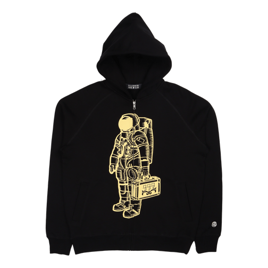 Astronaut Zip Through Hood Black