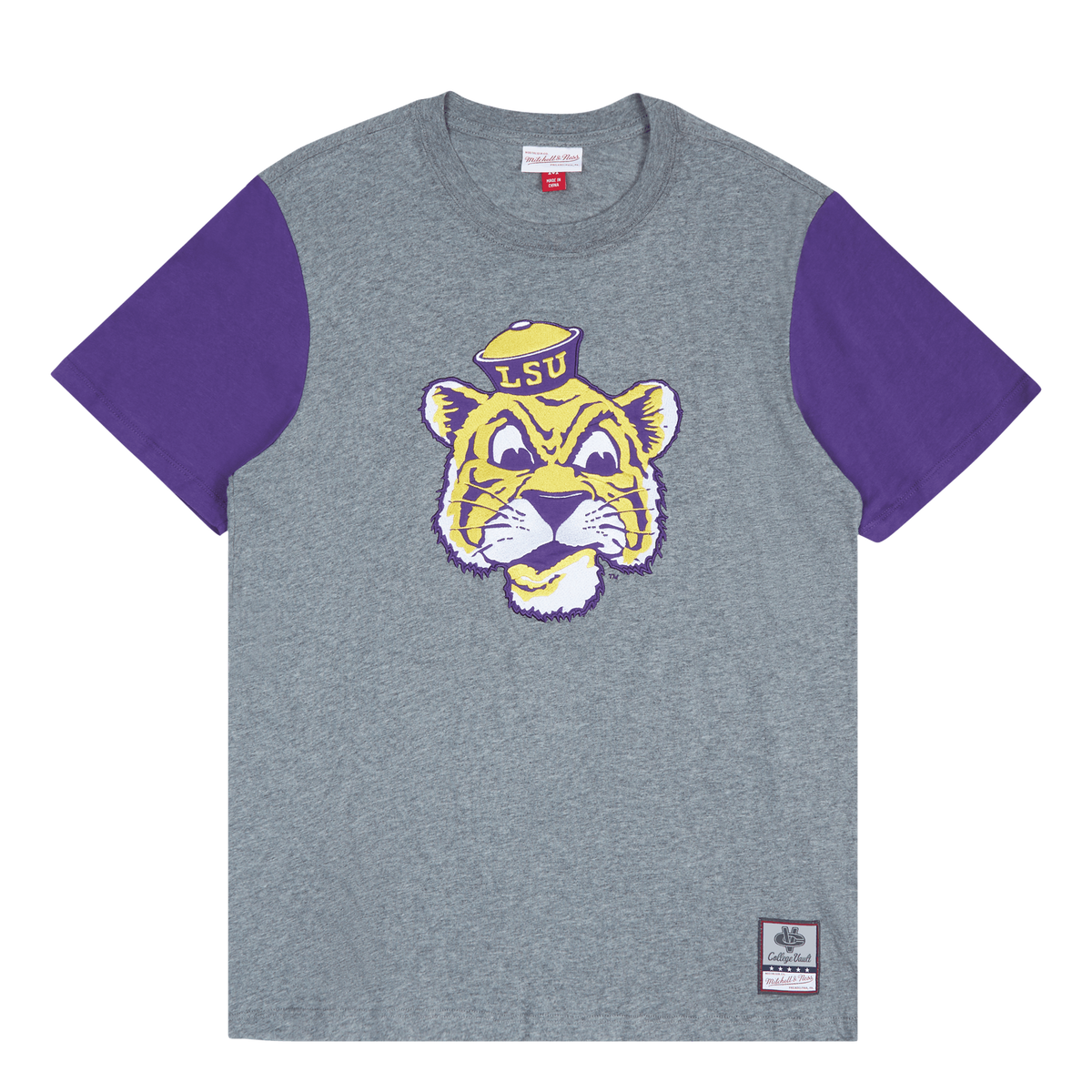 LSU Color Blocked Ss Tee