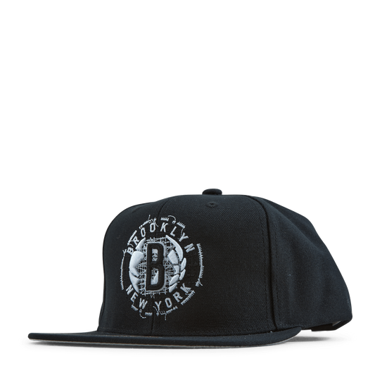 Nets Embroidery Glitch Snapback