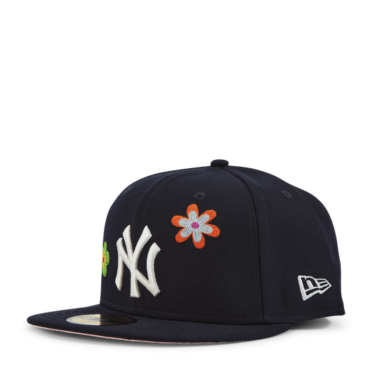 Mlb Floral 5950 Yankees Nvy