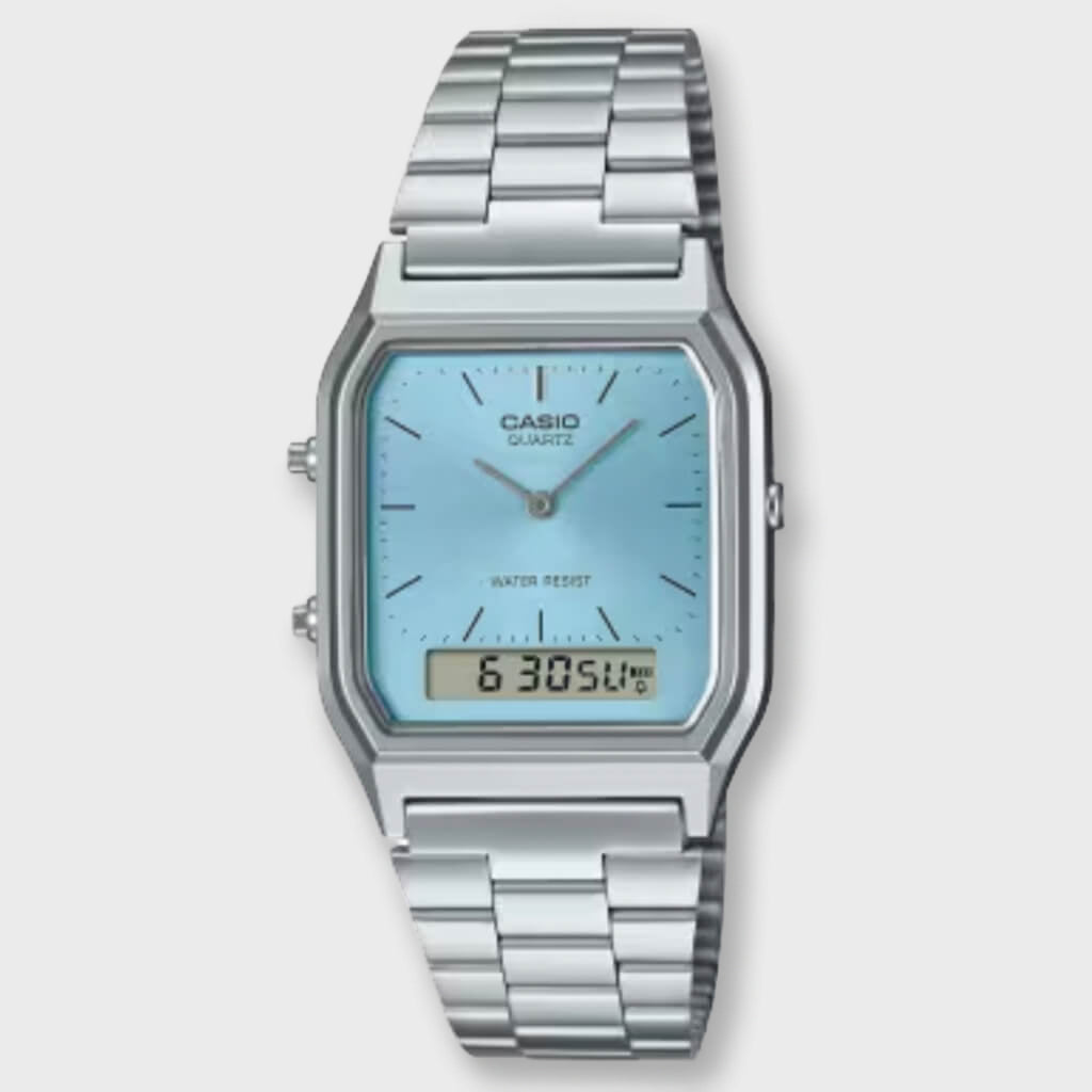 AQ230A-2A1 - Silver/Chrome Blue
