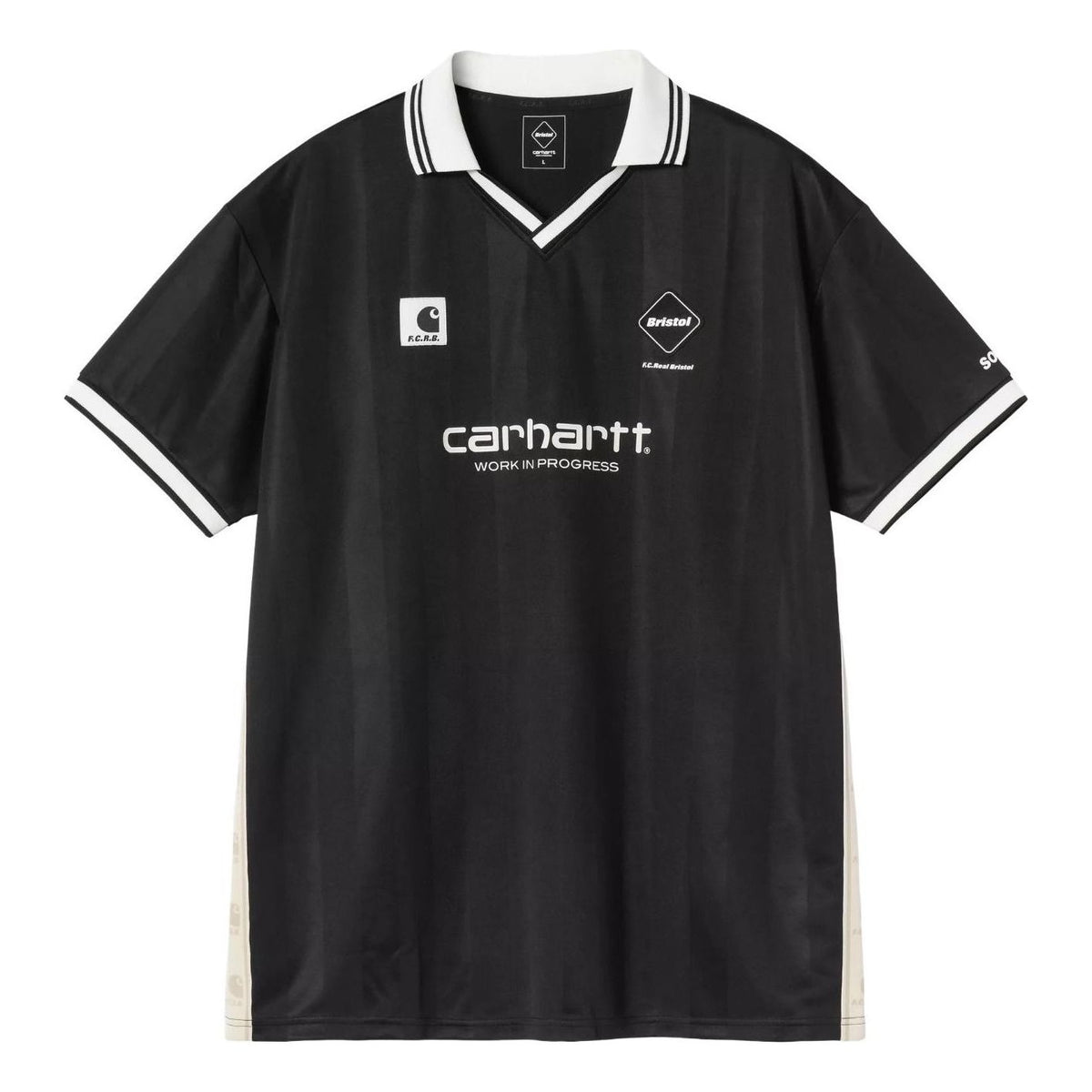 Carhartt WIP x F.C.Real Bristol Pocket Game Shirt 'Black' A261049-89-XX