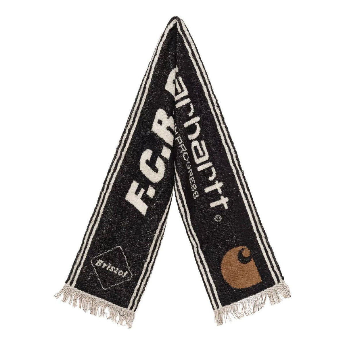 Carhartt WIP x F.C.Real Bristol Supporter Towel Muffler 'Black' A261053-89-XX