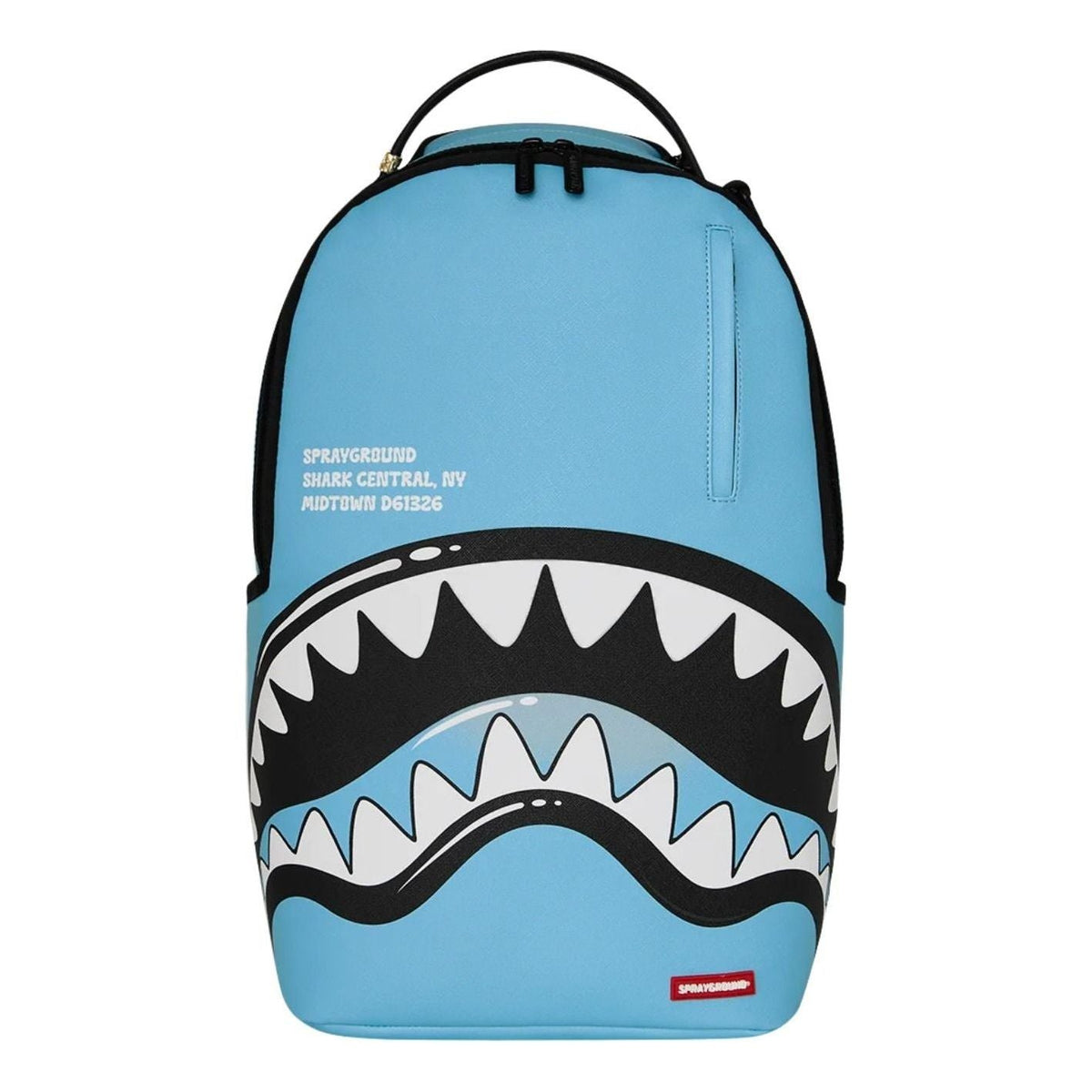 Sprayground Shark Central Bubble Shark Backpack 'Blue' B9080