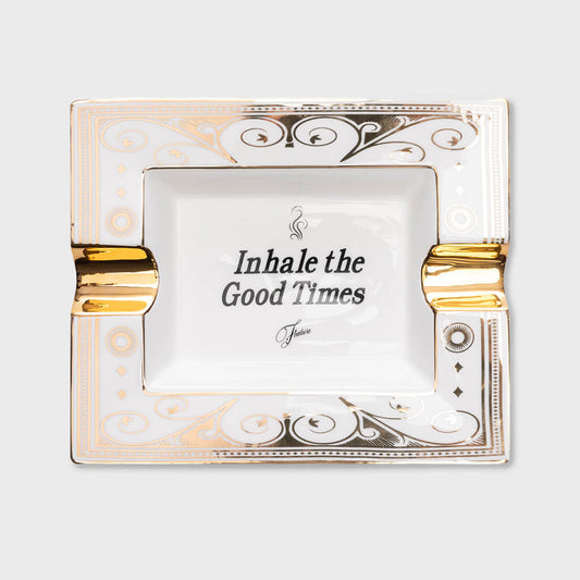 Churchill Ashtray - White