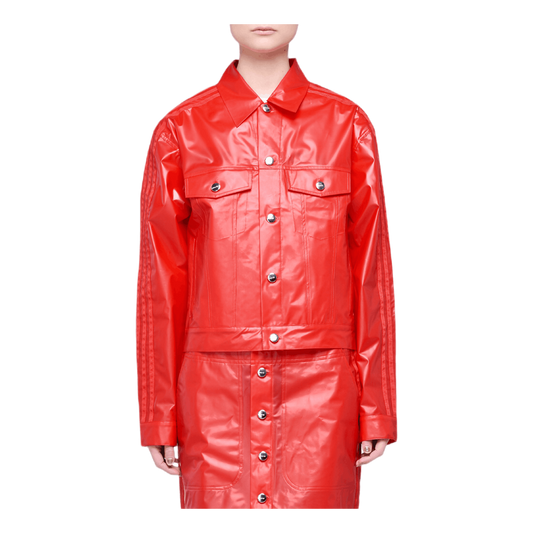 X Fiorucci Kiss Jacket Red