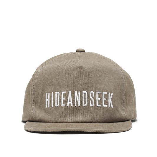 Hide and Seek Logo Trucker Cap Brown