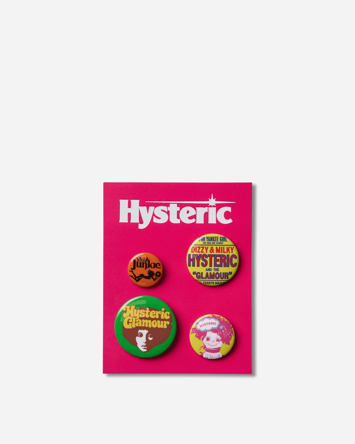 Can Badge Set Multicolor