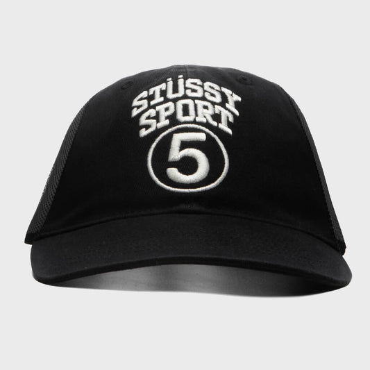 Sport 5 Trucker Cap - Black