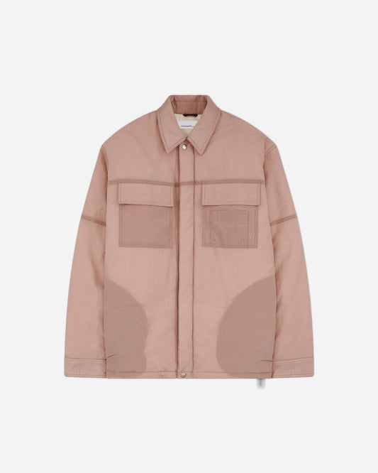 Men's Padded Overshirt Lilac