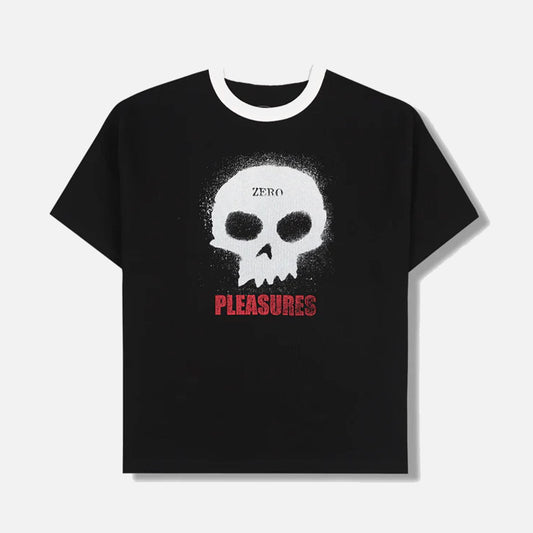 SINGLE SKULL HEAVYWEIGHT SHIRT - BLACK