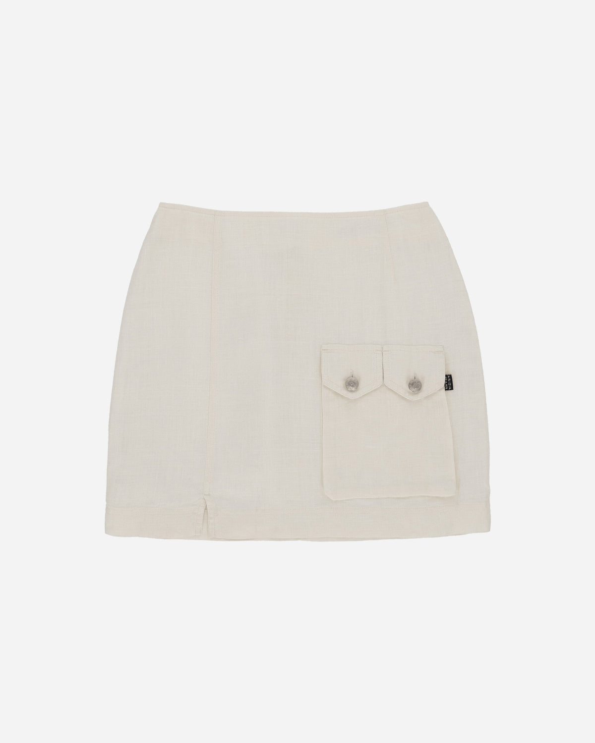 Women's Linen Skirt White
