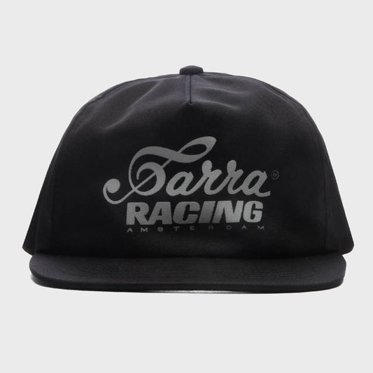 Racing 5 Panel Hat - Black