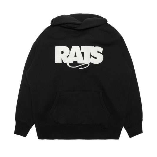 Rats Box Logo Hoodie Black