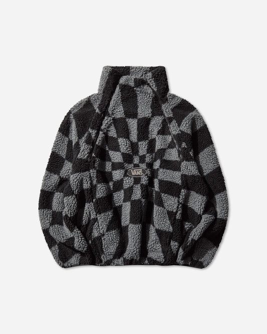 Act of Disagreement Relief Check Fleece Jacket Smoked Pearl