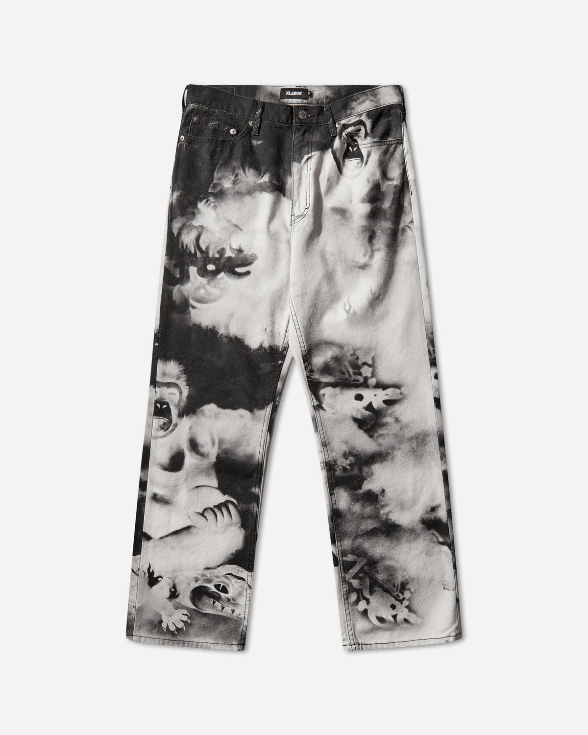 Men's Meditation All Over Print Pants Multicolor