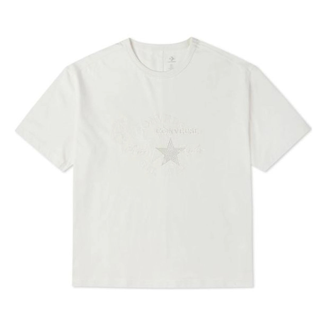 Converse Chuck 70 Embroidered T-Shirt Asia Sizing 'White' 10021980-A01