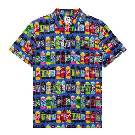 Vans x Fergus All Over Print Rayon Short Sleeve Shirt 'Multi-Color' VN0A4RS1W02