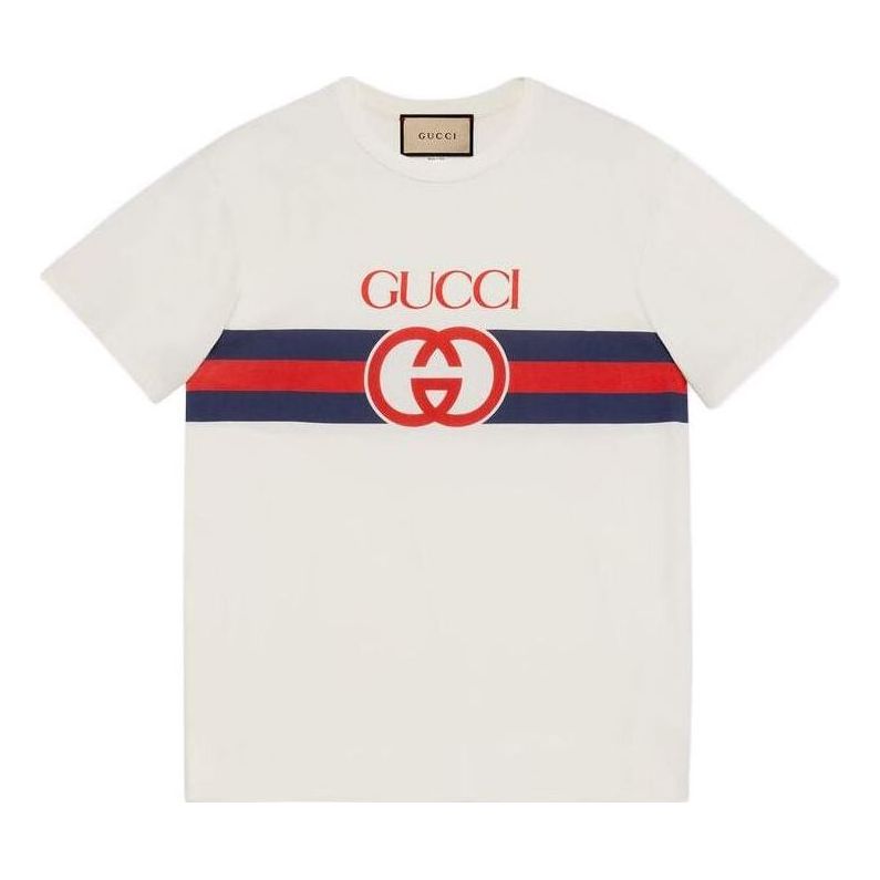 Gucci Interlocking G T-Shirt 'White' 548334-XJET1-9095