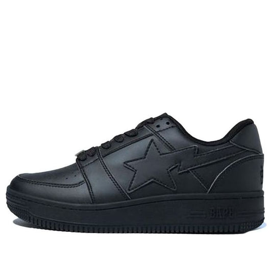 (WMNS) A Bathing Ape Bape Sta Low 'Black' 1G20-291-008-BLCK