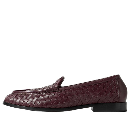 (WMNS) Bottega Veneta Silenzio Loafer ‘Deep Mahogany’ 867815V2ED06176