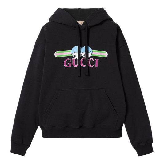 Gucci Print Cotton Jersey Sweatshirt 'Black' 782788-XJGI4-1152