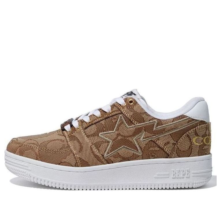 (WMNS) A Bathing Ape x Coach Bape Sta 'Beige' 1G23-291-901-BEIGE