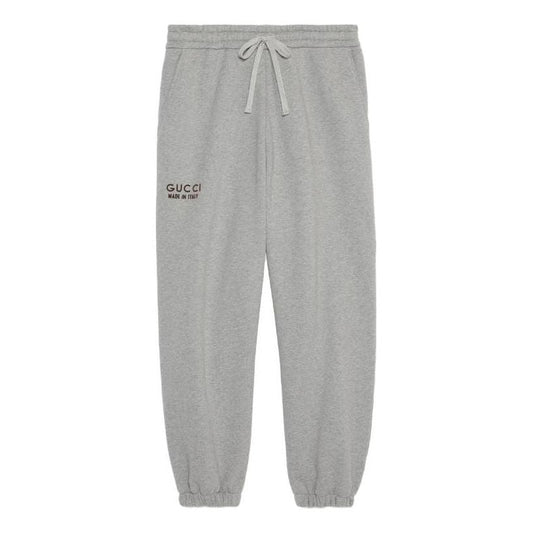 Gucci Cotton Sweattrouser With Print 'Grey' 768455-XJF3Y-1230