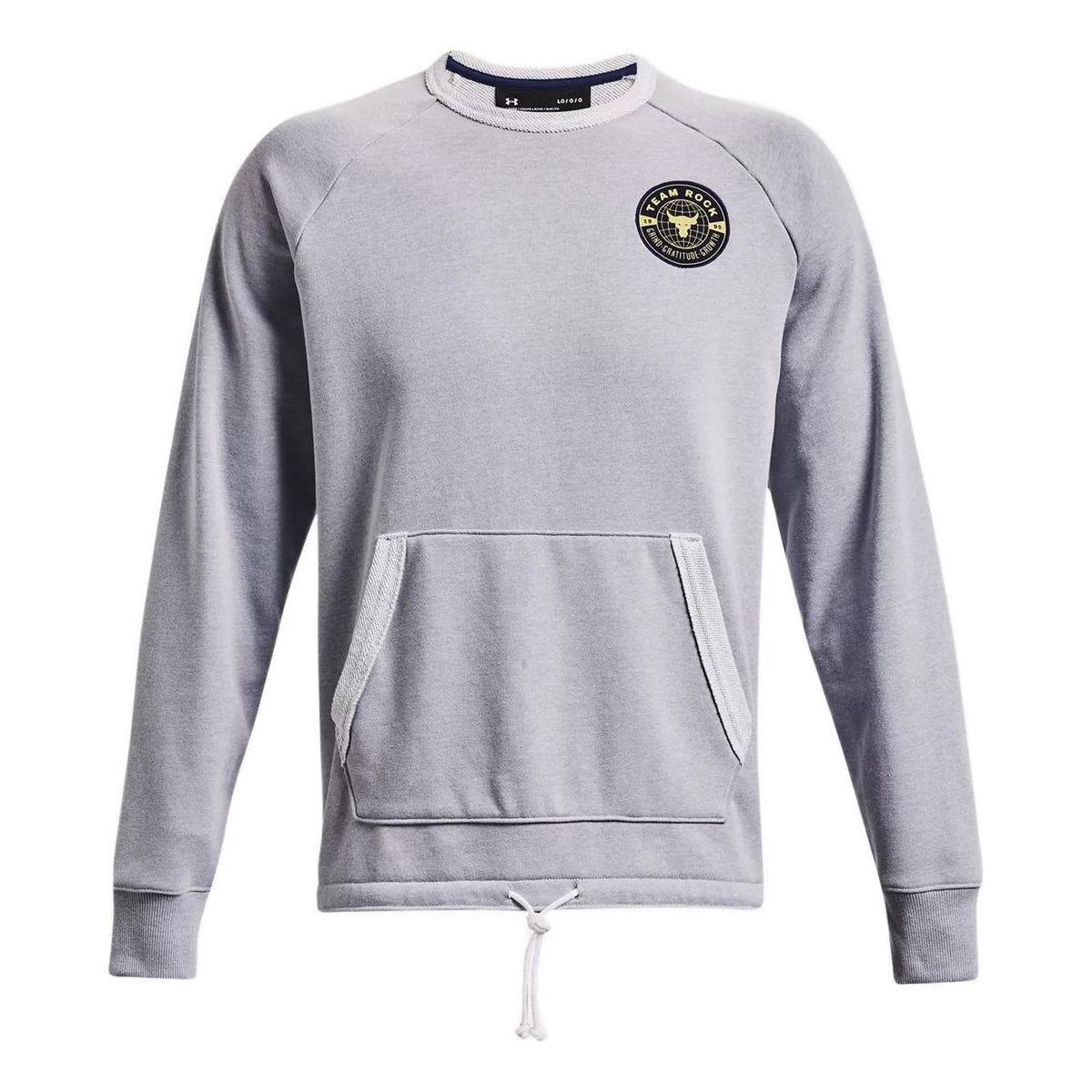 Under Armour Project Rock Heavyweight Terry Sweatshirt 'Grey' 1370452-011
