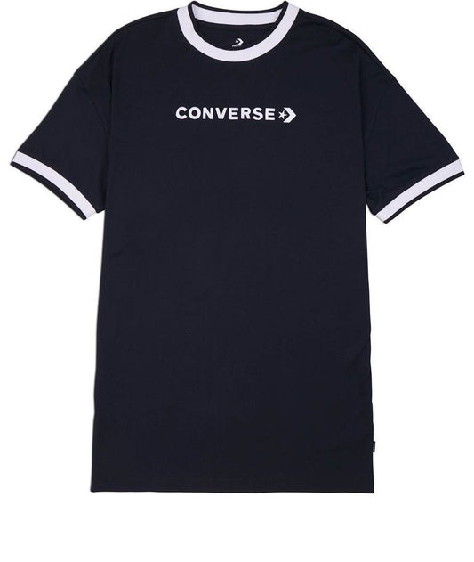 (WMNS) Converse Wordmark T-Shirt Dress 'Black' 10024783-A01
