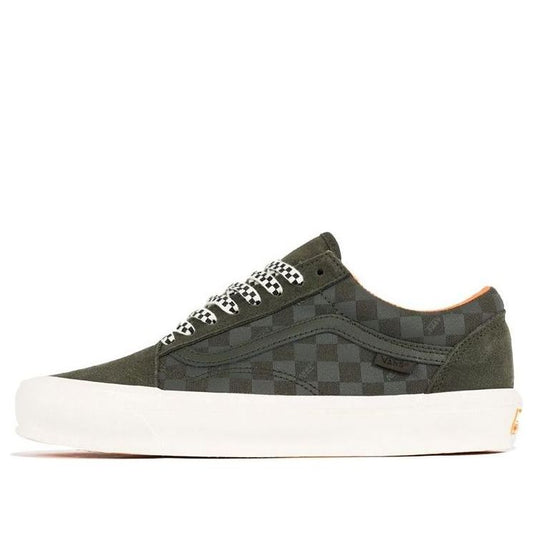Vans Porter-Yoshida & Co. x OG Old Skool LX 'Green Floral Checkerboard' VN0A4P3XWW6