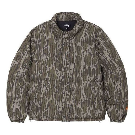 Stussy Mossy Oak Down Puffer Jacket 'Green' 115625