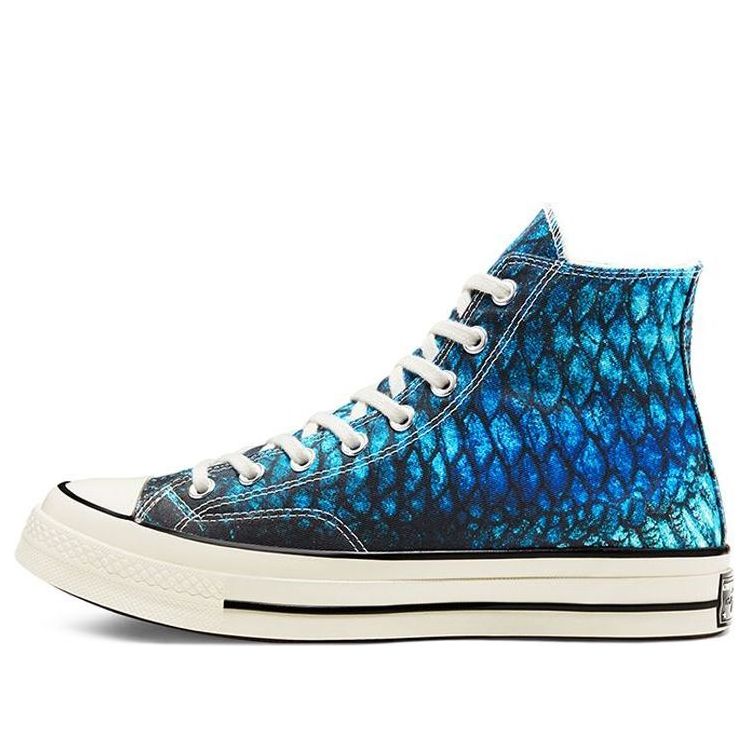 Converse Animal Print Chuck 1970s 'Blue White' 167486C