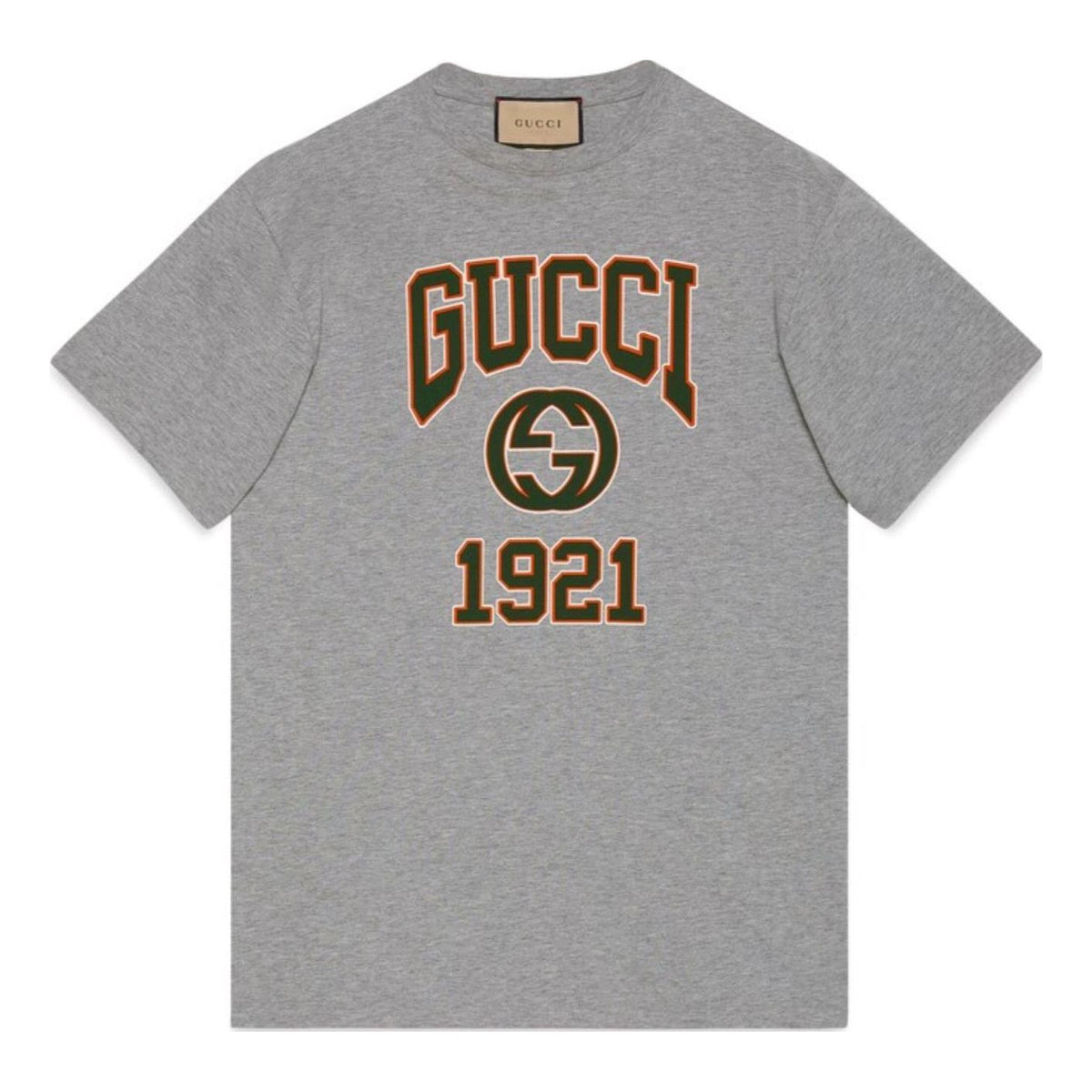 Gucci Cotton Jersey Printed T-Shirt 'Grey' 771758-XJGA5-1230