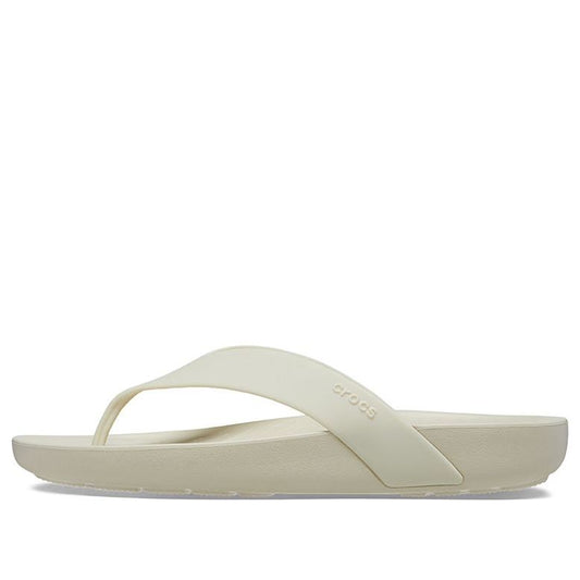 (WMNS) Crocs Splash Flip 'Bone' 208218-2Y2