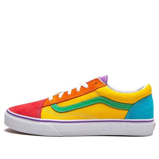 (GS) Vans Old Skool 'Rainbow Colorblock' VN0A4UHZ2JD