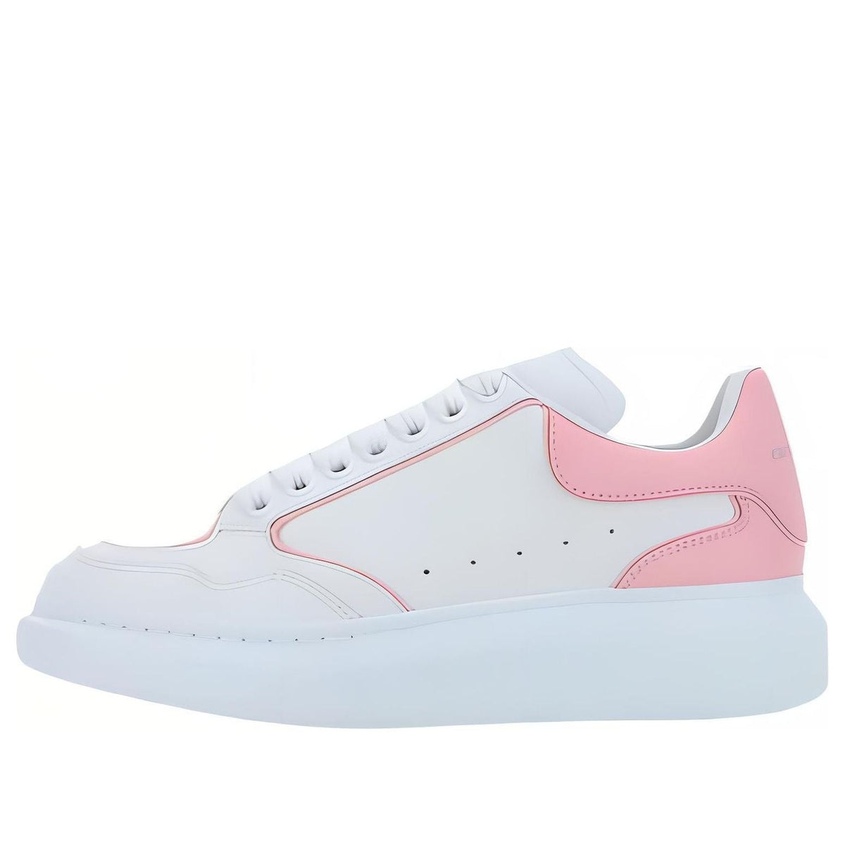 (WMNS) Alexander McQueen Sprint Runner Sneakers 'Pink White' 781472WHJE58748